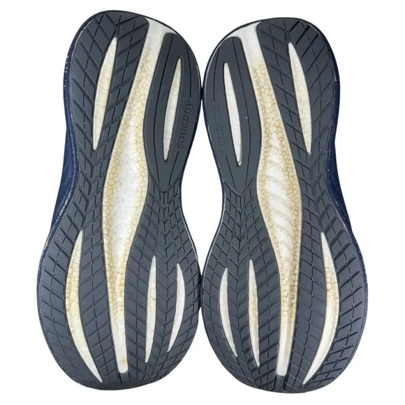 Saucony Triumph 22 Form-Fit Cloud Navy Running Shoes Sneakers Men's Size 11 - Picture 7 of 13